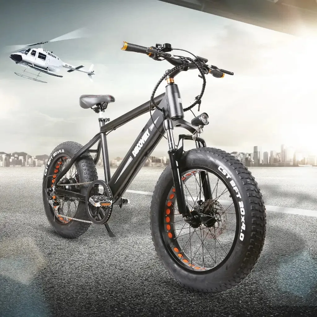 Nakto Discovery 20" Fat Tire 350W 48V Electric Bike