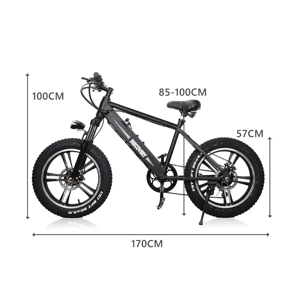 Nakto Discovery 20" Fat Tire 350W 48V Electric Bike