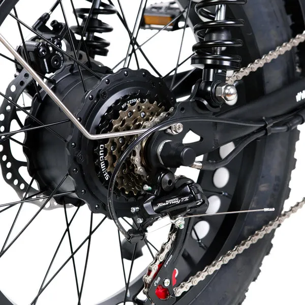 NAKTO F2 48V/16Ah 750W Fat Tire Electric Bike