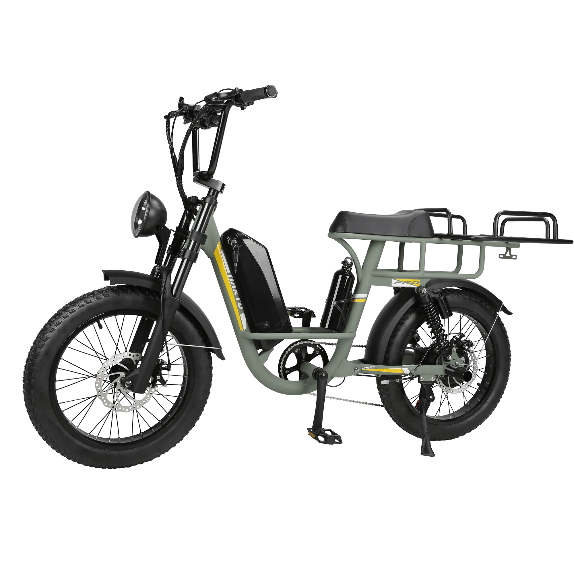 Nakto F4 Step-Thru 750W (or 500W) 48V Electric Cargo Bike