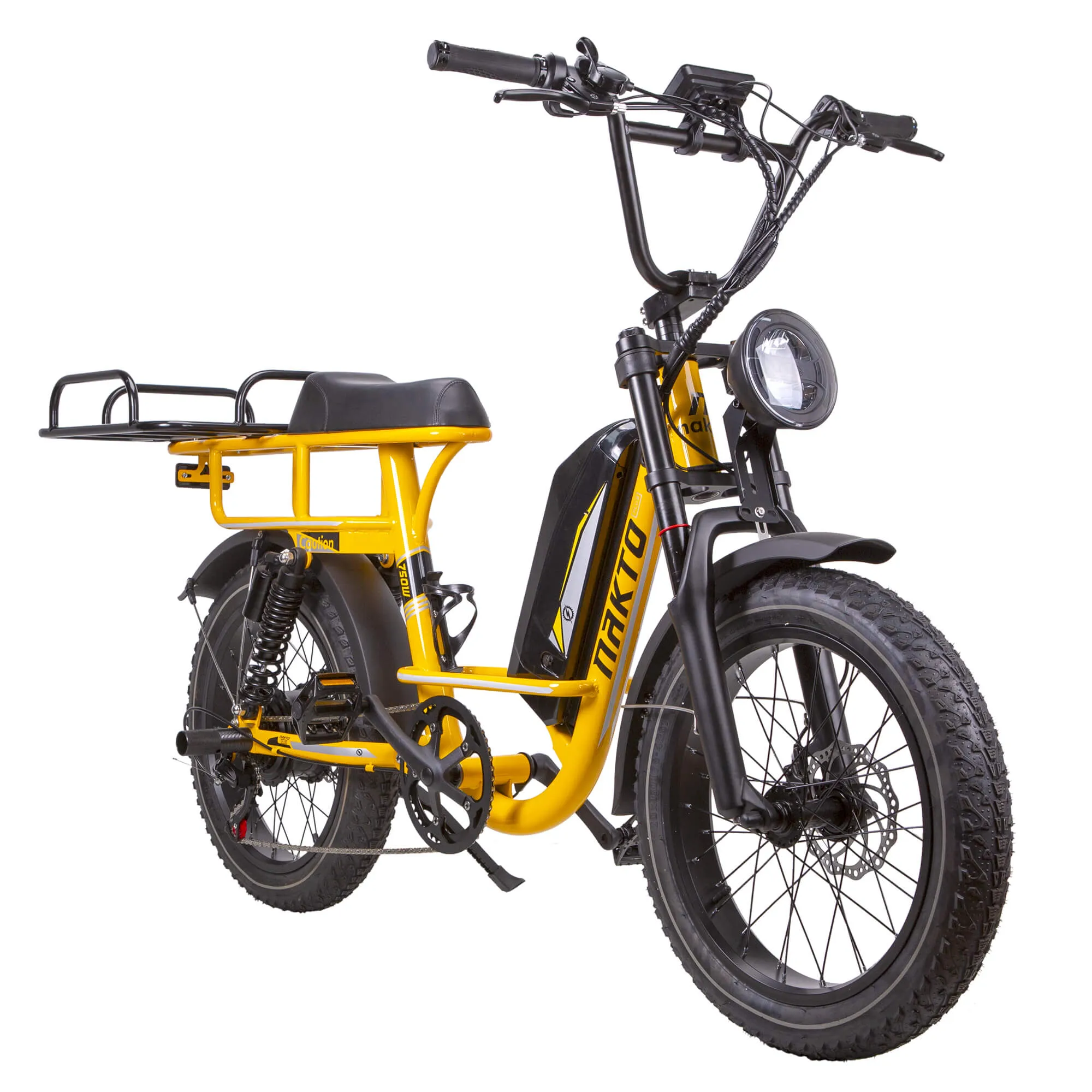 Nakto F4 Step-Thru 750W (or 500W) 48V Electric Cargo Bike