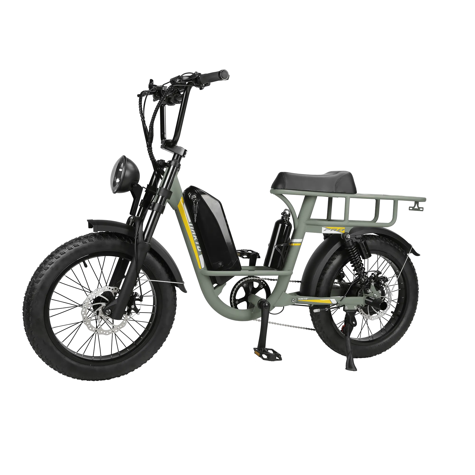 Nakto F4 Step-Thru 750W (or 500W) 48V Electric Cargo Bike