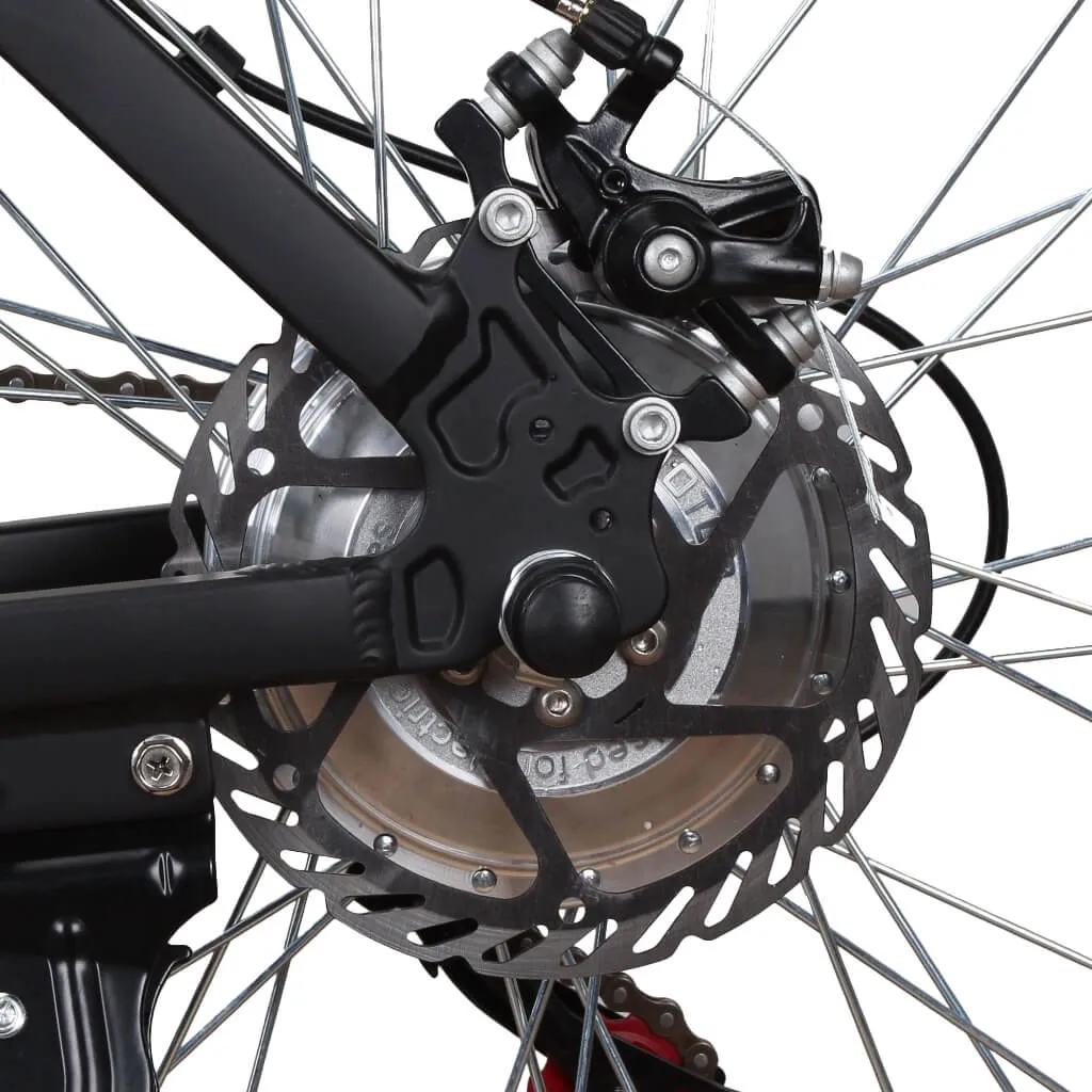 Nakto Ranger Premium 26" Mountain Electric Bike 350W Black