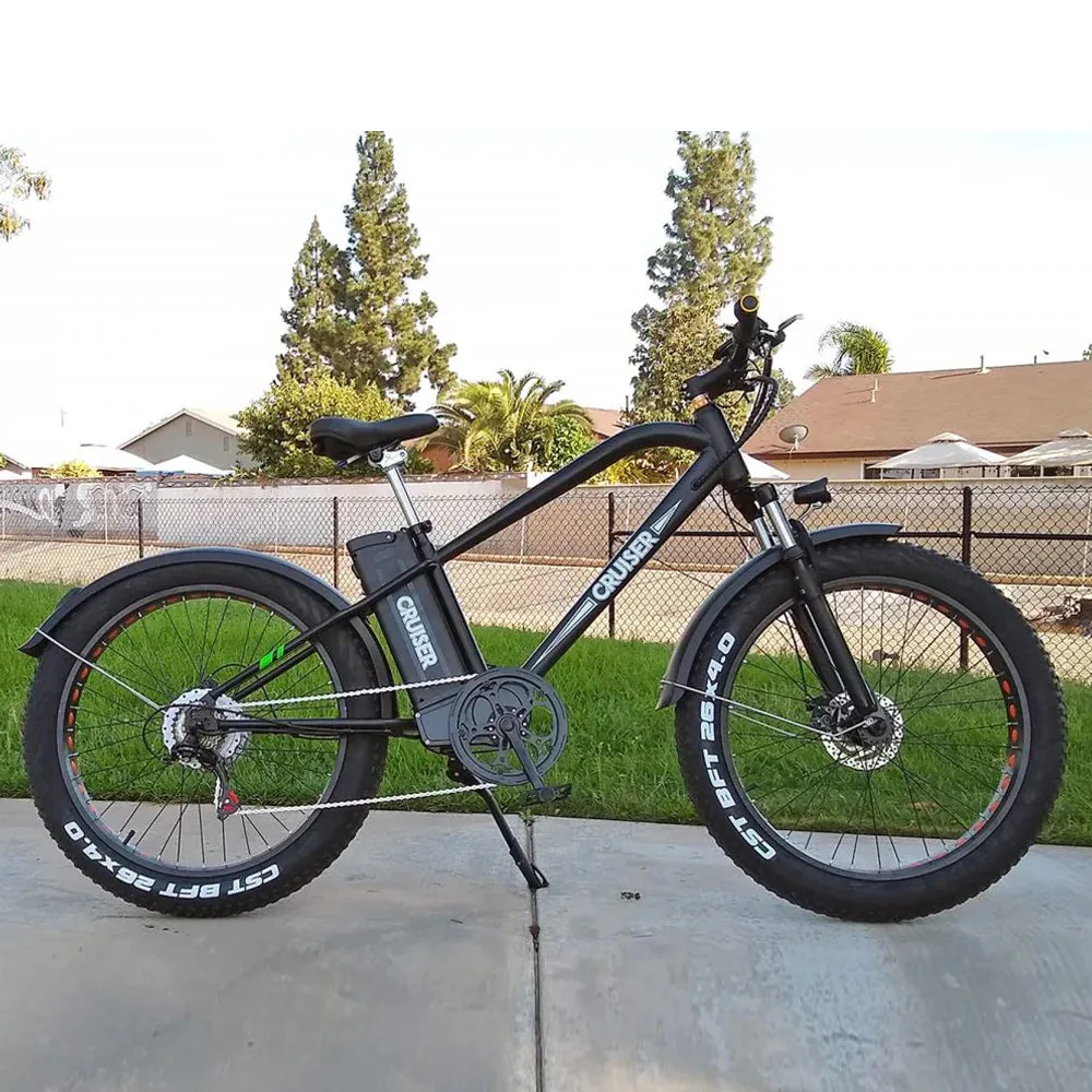 NAKTO Super Cruiser 48V/12Ah 750W Electric Bike