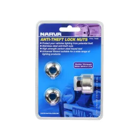 Narva M12 X 1.75 Security Nuts (2) 74425 Narva M12 X 1.75 Security Nuts (2) 74425