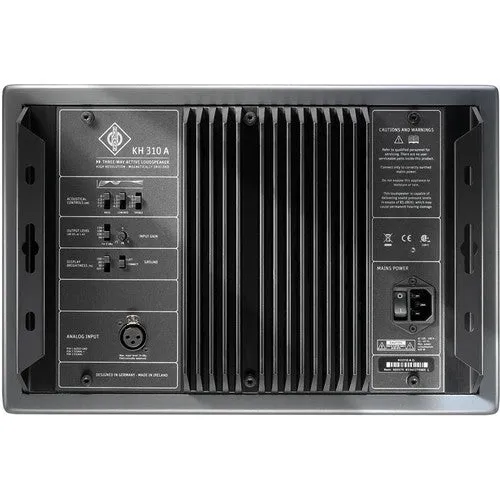 Neumann KH 310 A Three-Way Active Studio Monitor (Left)