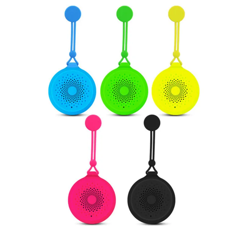New Gift Bluetooth Speaker Wireless Suction Cup Dustproof Audio Q50 Bathroom Waterproof Bluetooth Speaker