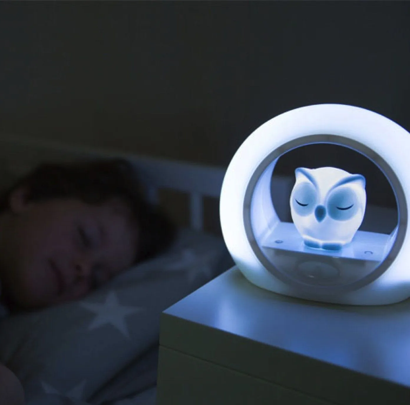 Nightlight with voice activation - Lou the Owl