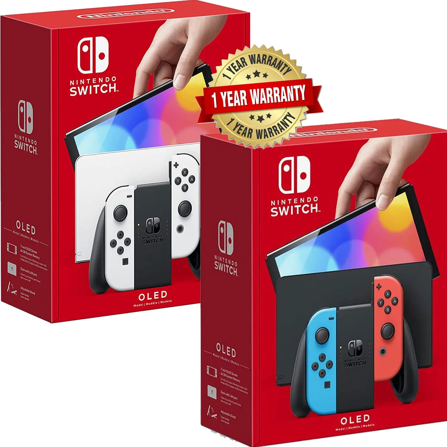 Nintendo Switch OLED Console   1 Year Local Warranty by Singapore Nintendo Distributor