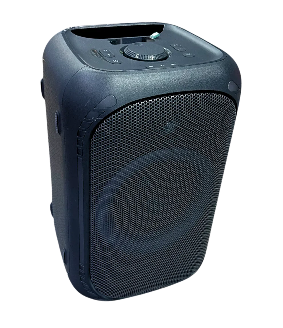 ONN. 100094812 Bluetooth Wireless Party Speaker with Multicolor LED Lighting