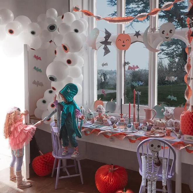Paper Streamers - Stitched Festooning