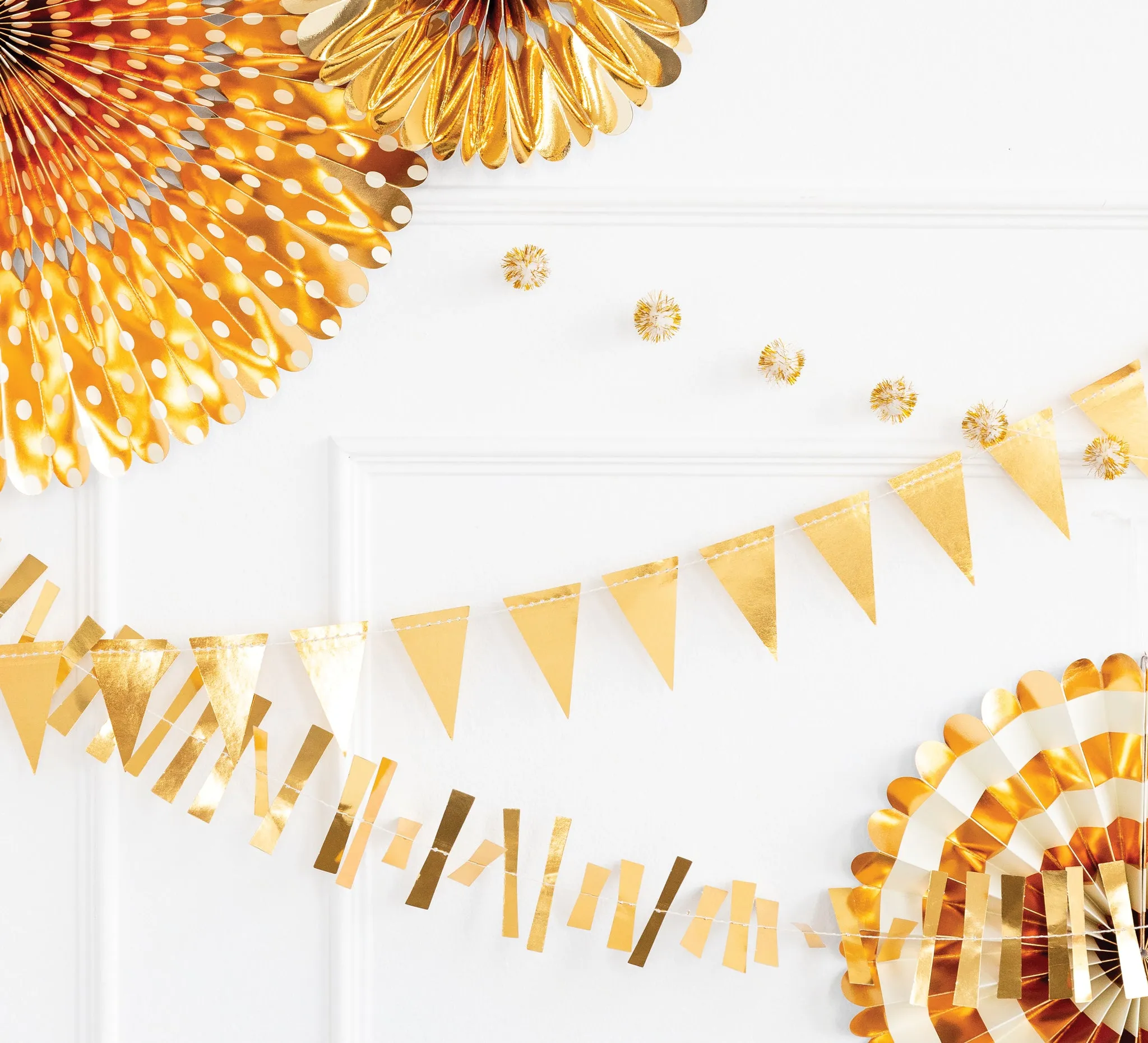 PGB801 - Gold Mini Banner Set