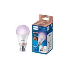 Philips Wiz B22 Colour Smart LED Wi-Fi Bulb
