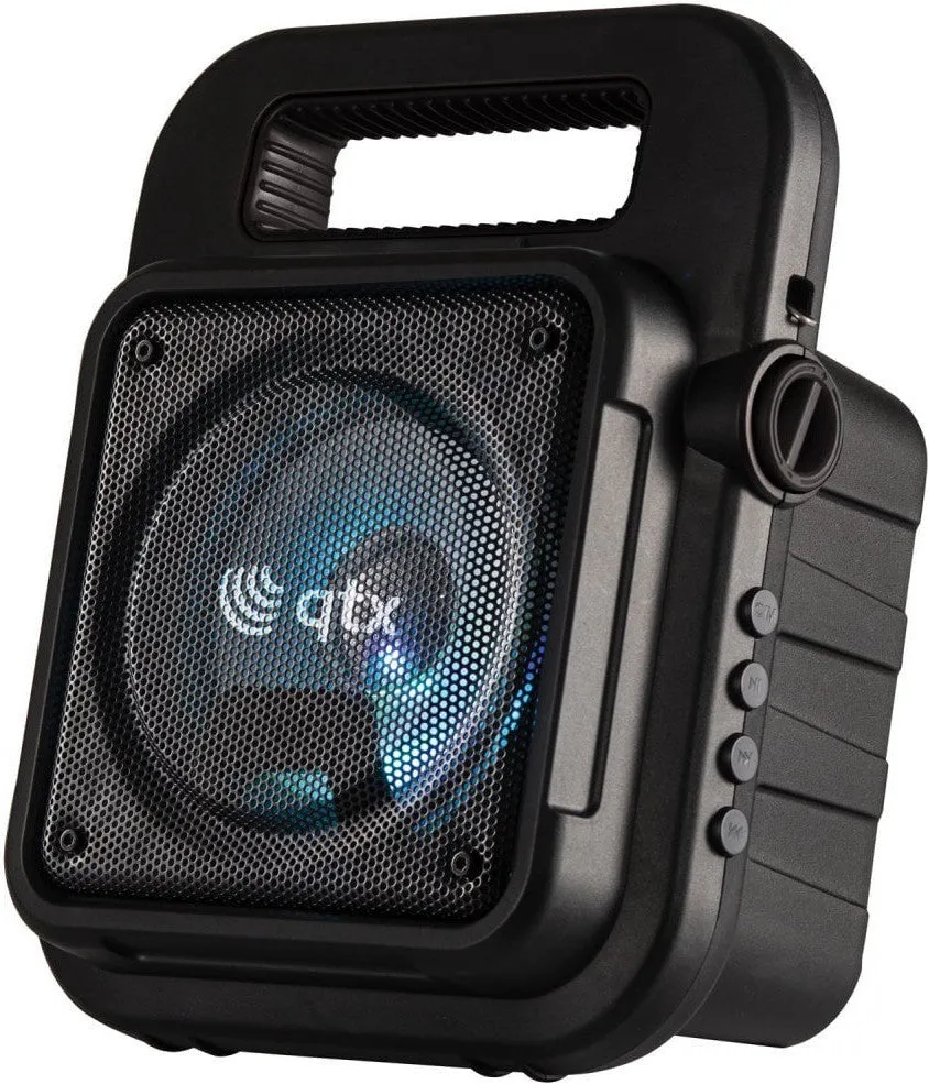 Portable Bluetooth Party Speaker with Microphone