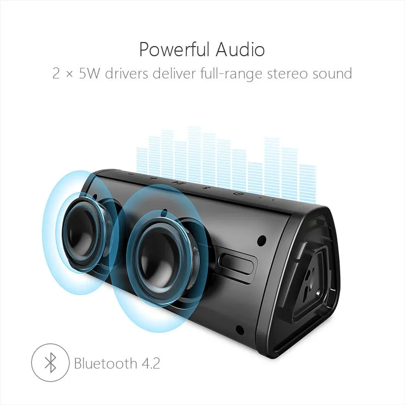 Portable Water Resistant Bluetooth Speaker