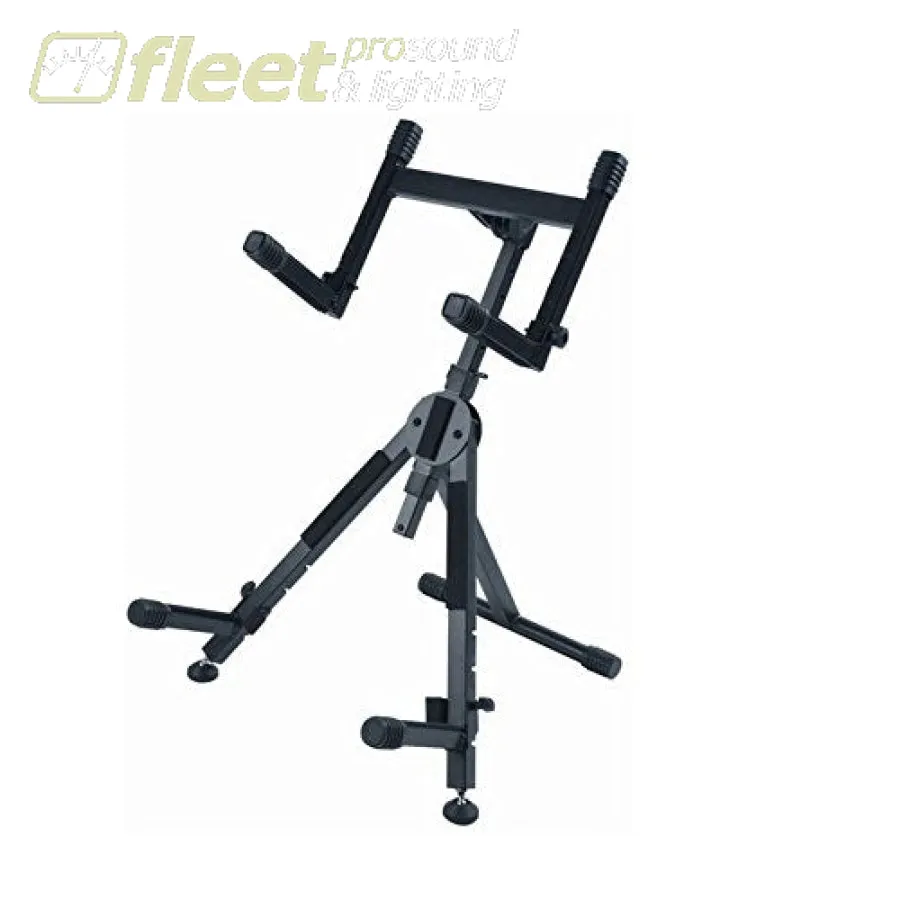 Quik Lok Fully Adjustable Amplifier Stand, Black - BS625