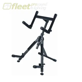Quik Lok Fully Adjustable Amplifier Stand, Black - BS625