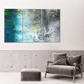 "Beach Dream Triptych" Gallery-Wrapped Printed Textured Canvas Wall Art