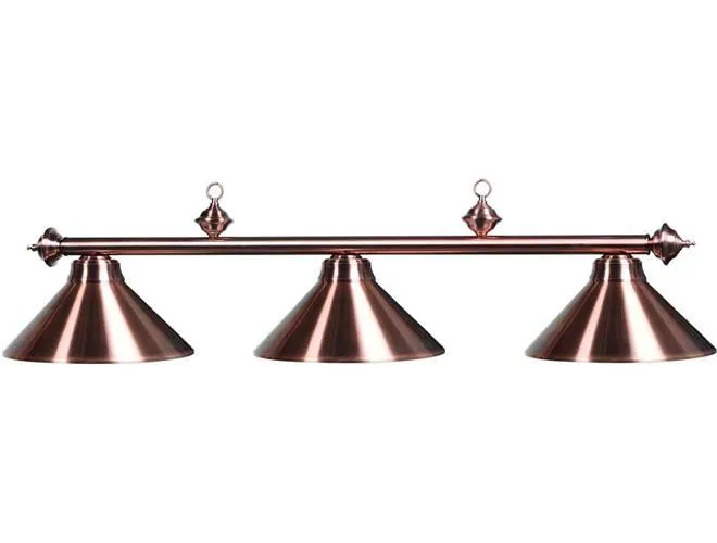 Ram Gameroom Products Metallic 3-Lamp Bar Pool Table Light
