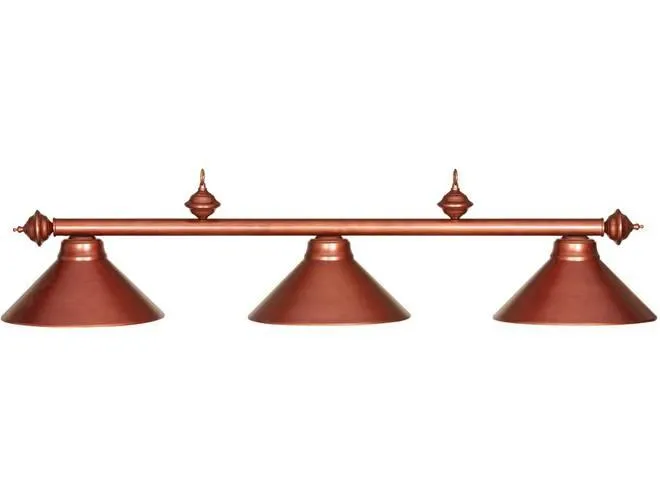 Ram Gameroom Products Metallic 3-Lamp Bar Pool Table Light