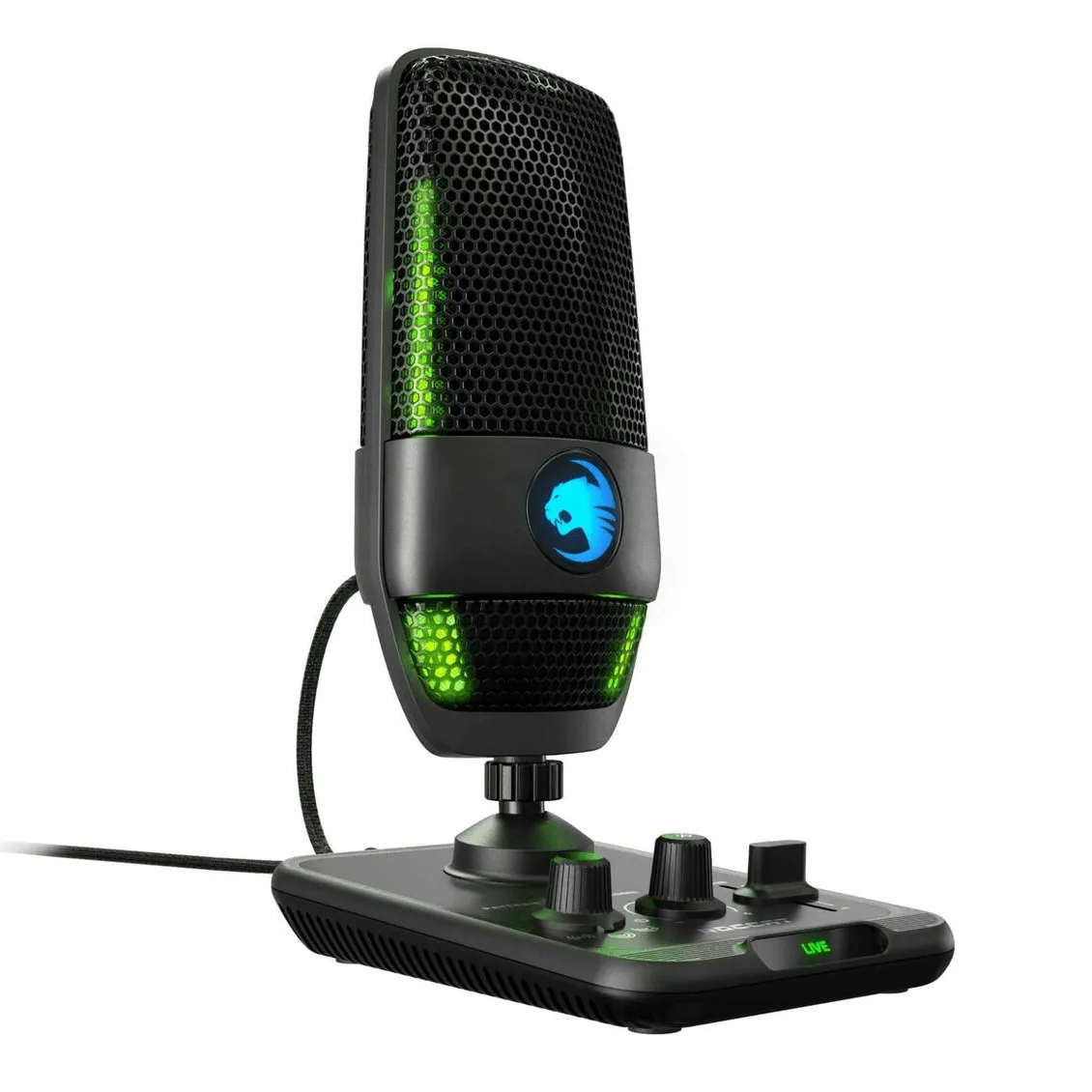 Roccat Torch Studio-Grade Microphone USB Streaming RGB