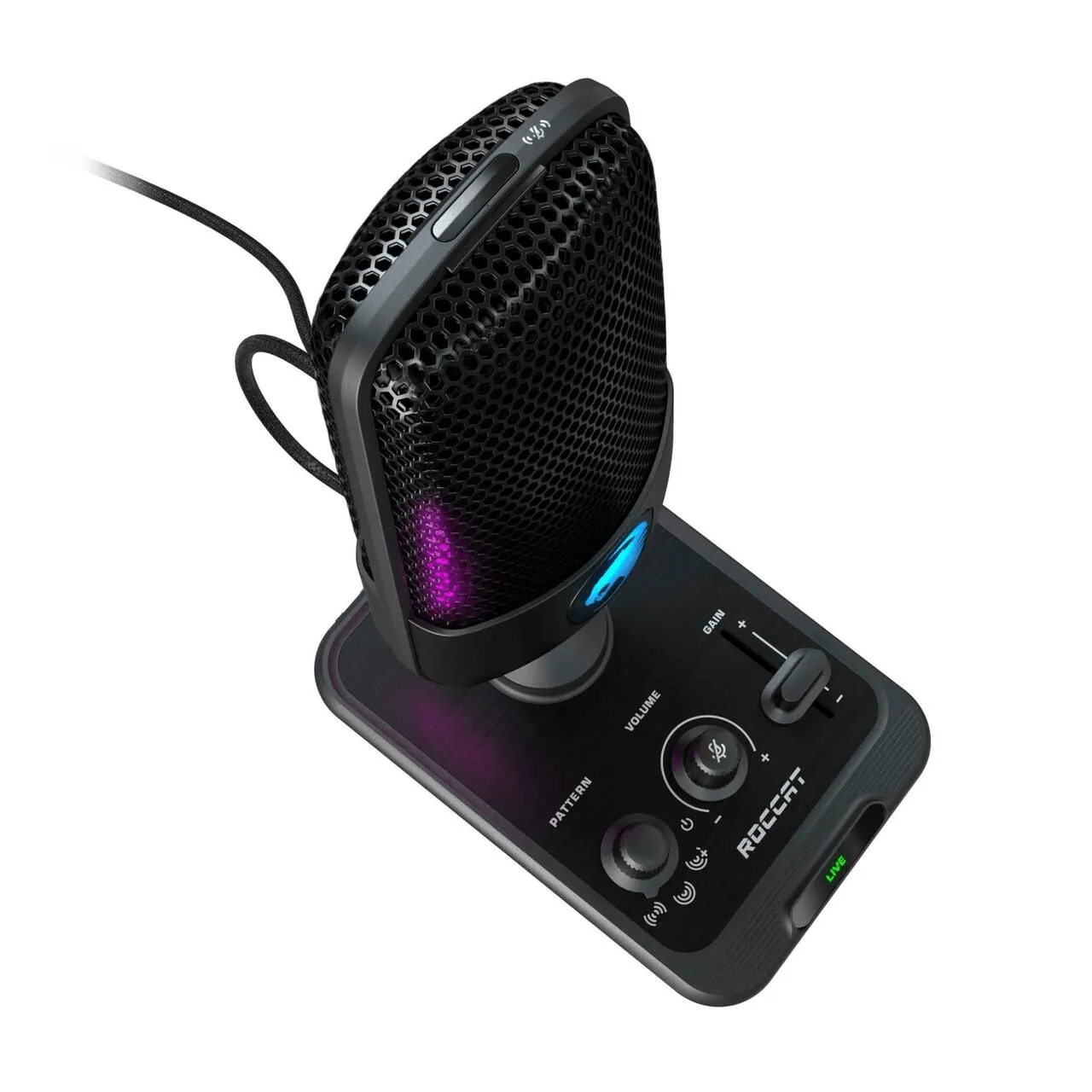 Roccat Torch Studio-Grade Microphone USB Streaming RGB