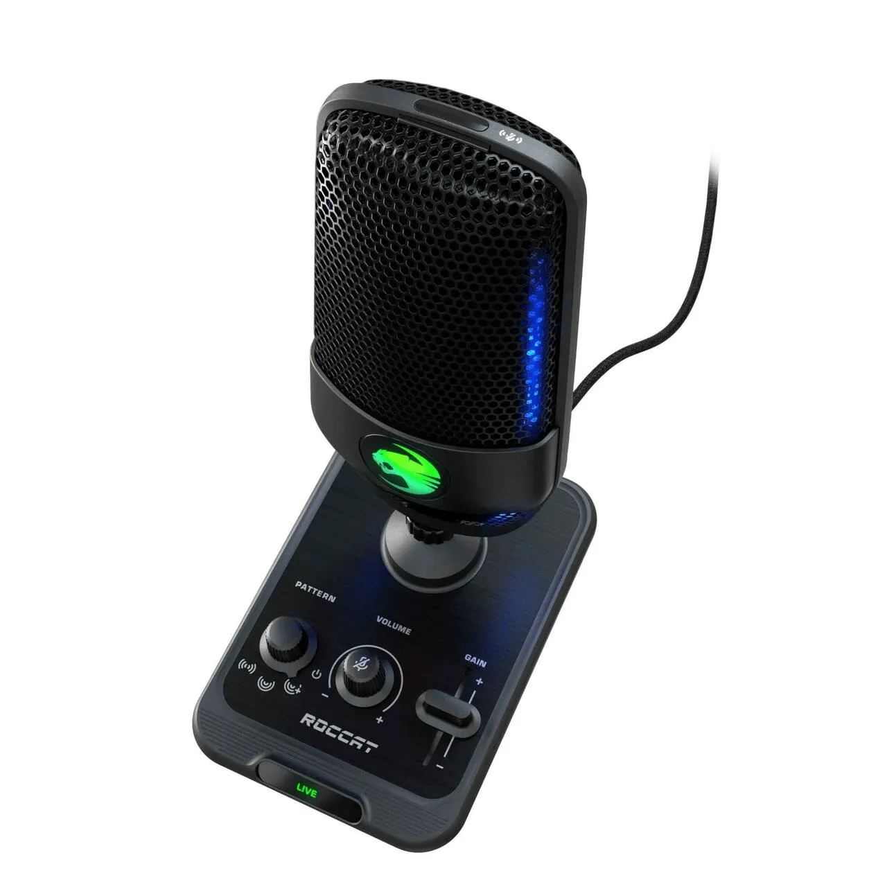 Roccat Torch Studio-Grade Microphone USB Streaming RGB