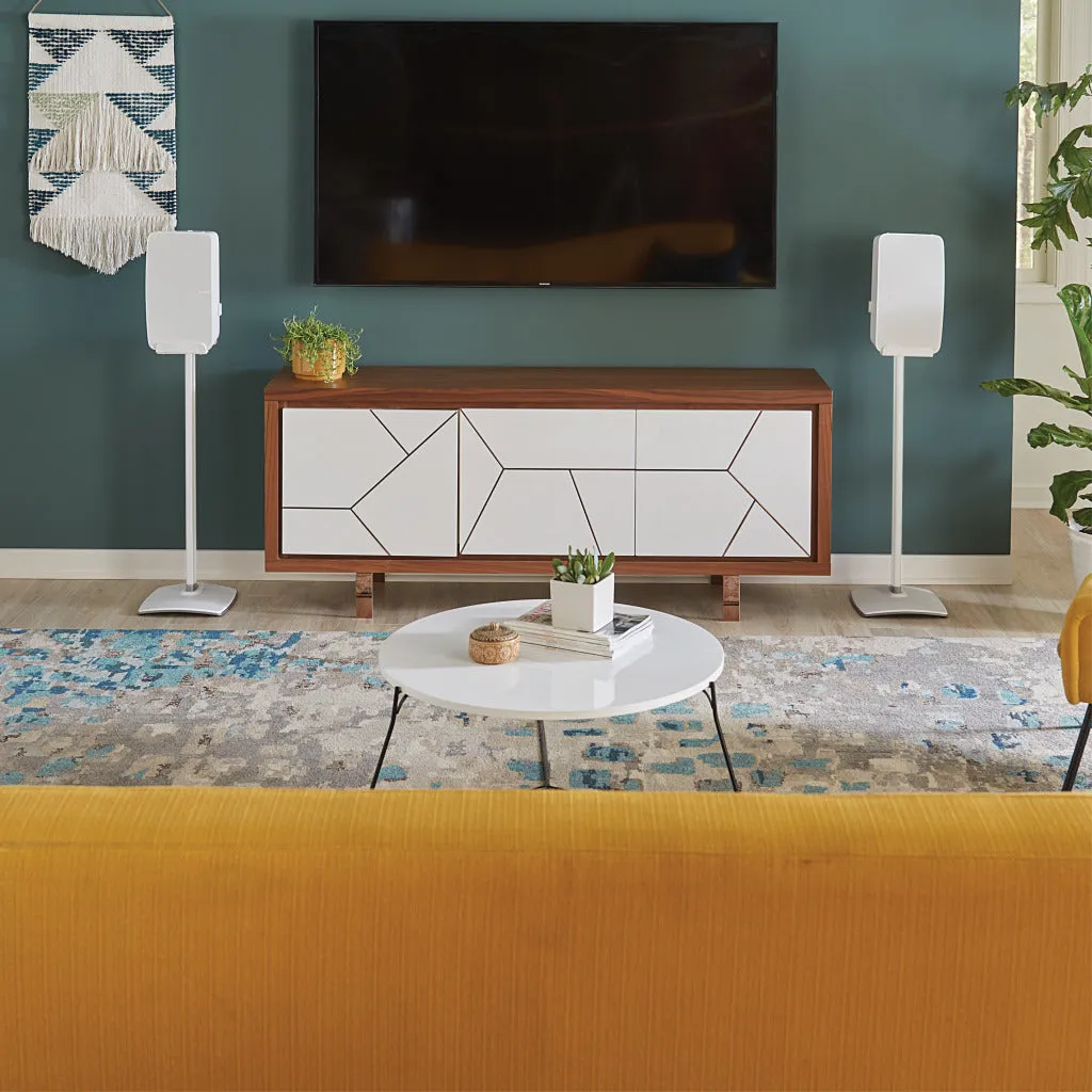 Sanus WSS52 Speaker Stand for Sonos Five and Play: 5 Speakers