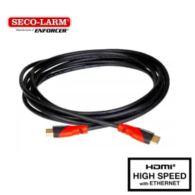 Seco-Larm - SLM-MC-1130-16FQ - High-Speed HDMI Cable - 4k - 16ft - 28AWG - UL CL3 - 18 GBPS - HDR