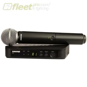 Shure BLX24/SM58 Handheld Wireless SM58 Microphone System