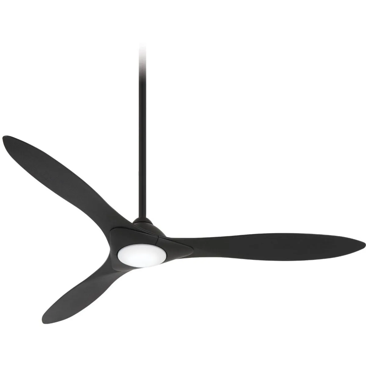 Sleek LED 60" Smart Ceiling Fan with Remote, Coal