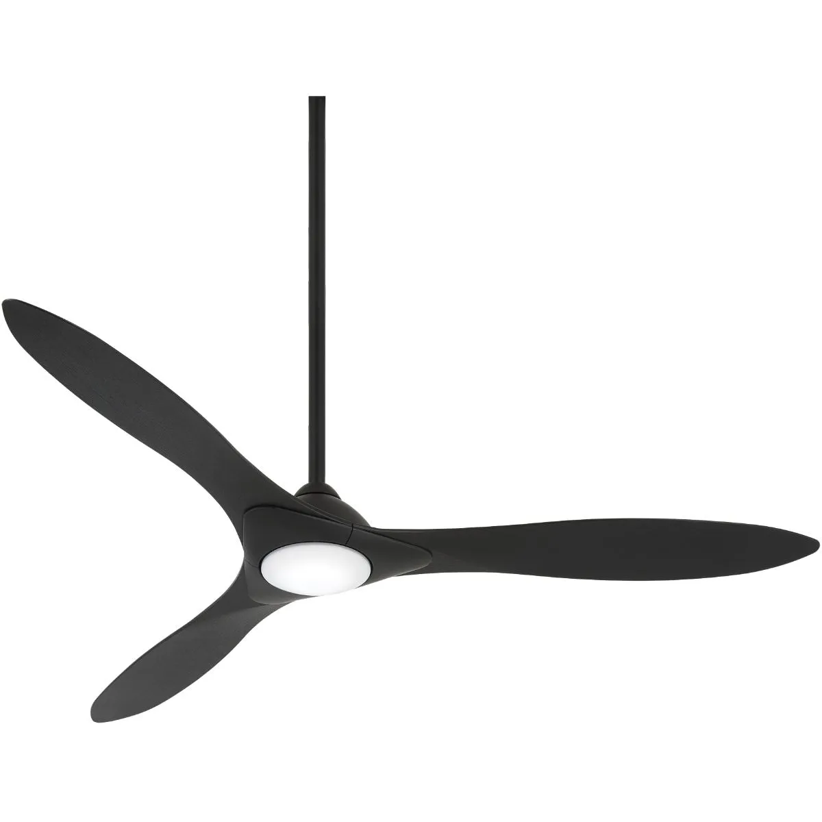 Sleek LED 60" Smart Ceiling Fan with Remote, Coal