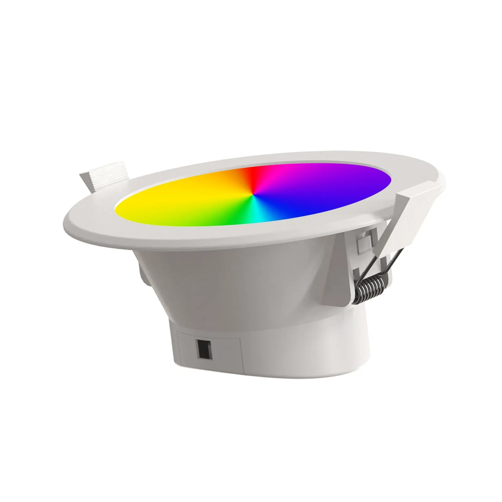 Smart WiFi Recessed Downlight 90mm Cutout 9W RGBCW IP44 Changeable Compatible with Alexa, Google Home No Hub Required