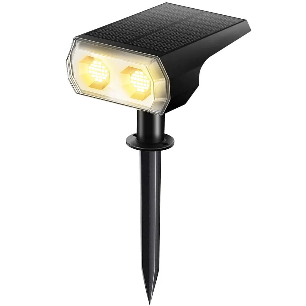 Solar Outdoors Wireless Waterproof Landscape Spotlights