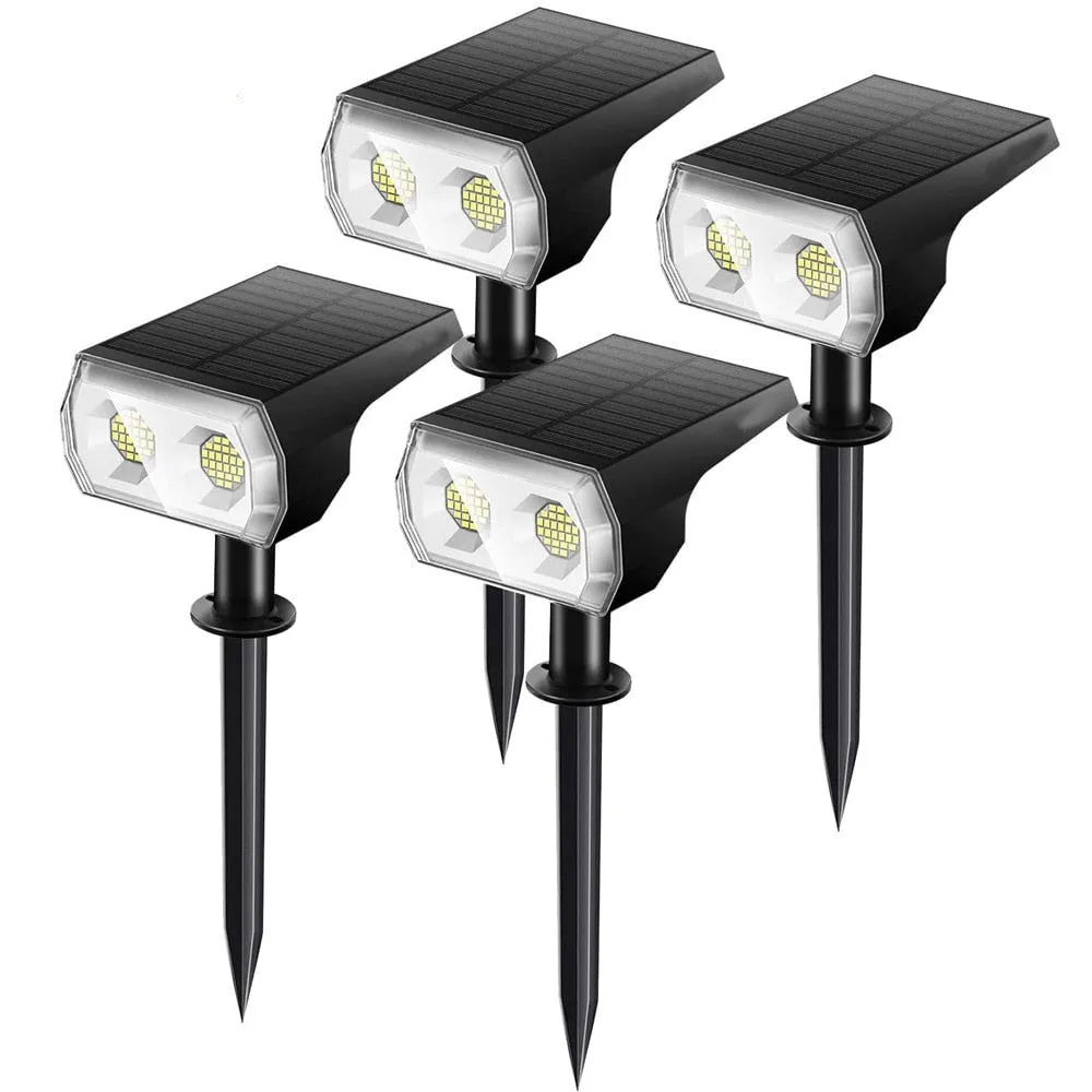 Solar Outdoors Wireless Waterproof Landscape Spotlights