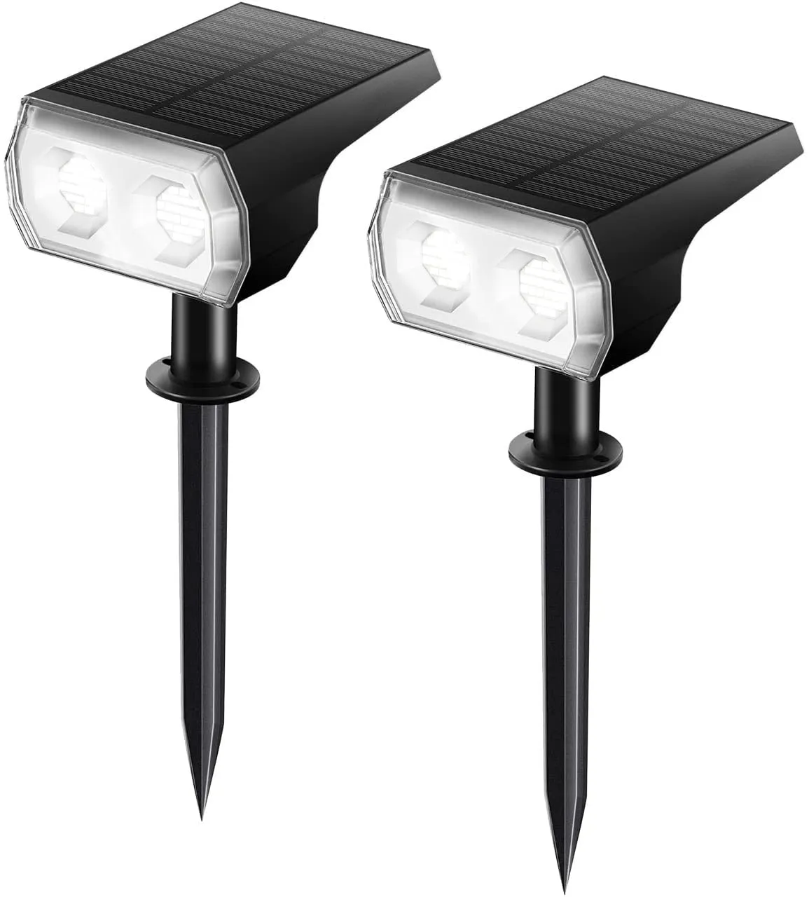 Solar Outdoors Wireless Waterproof Landscape Spotlights