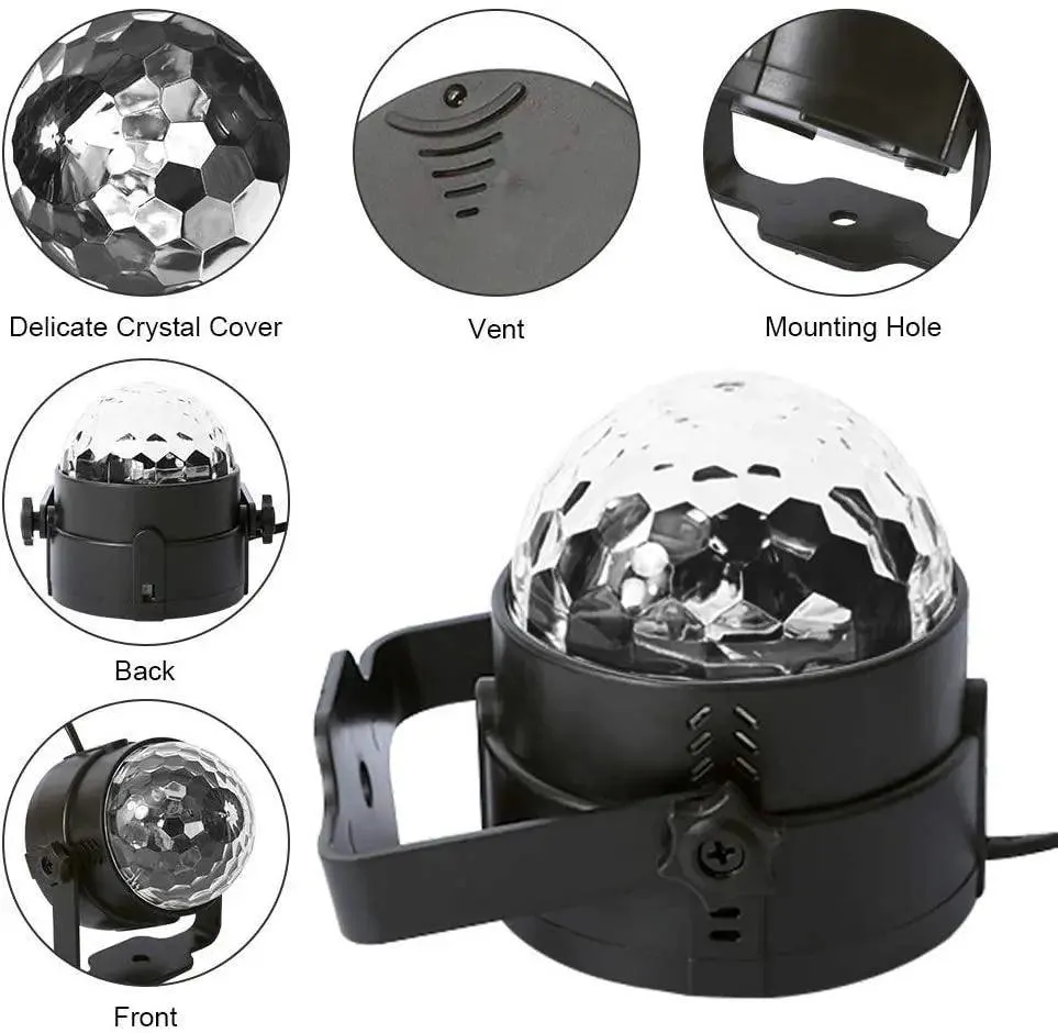 Sound-Activated LED Party Light for Vibrant Events and Memorable Celebrations