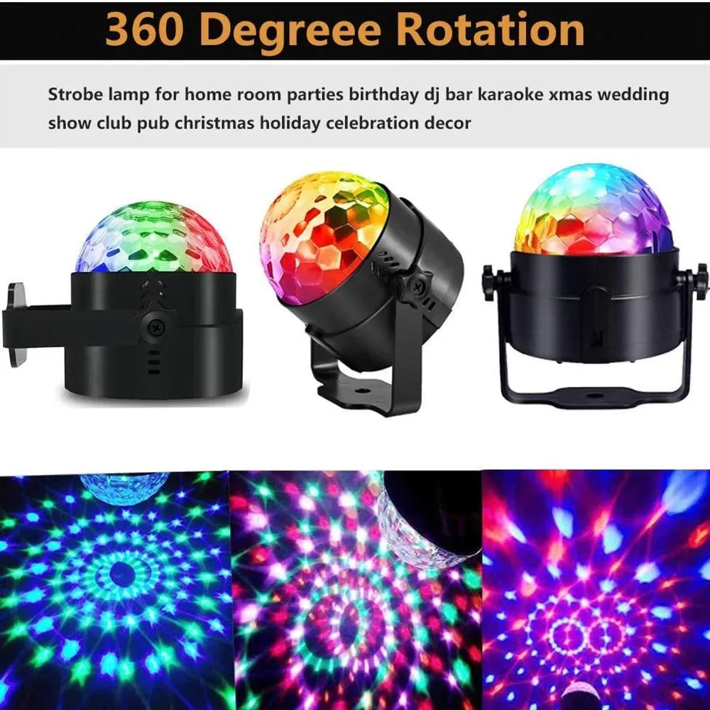 Sound-Activated LED Party Light for Vibrant Events and Memorable Celebrations