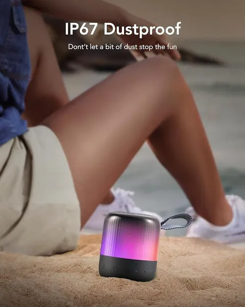 Soundcore Glow Mini Bluetooth Speaker Black