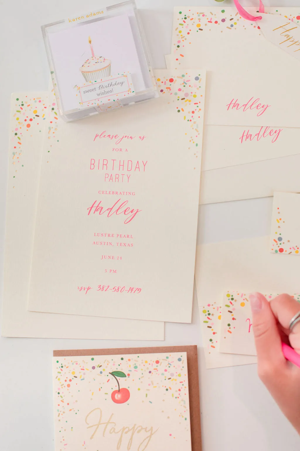Sprinkles Invitation