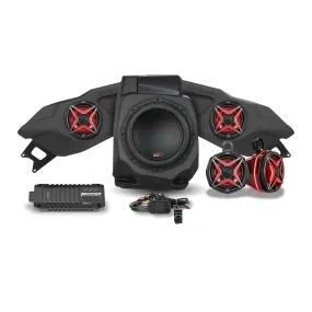 SSV WORKS POLARIS RZR PRO / TURBO R RIDE COMMAND LIGHTED 5-SPEAKER SYSTEM