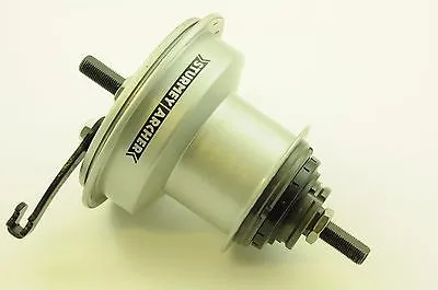 STURMEY ARCHER AB3 3 SPEED DRUM BRAKE REAR WHEEL HUB 36 SPOKE COMPLETE SET NEW