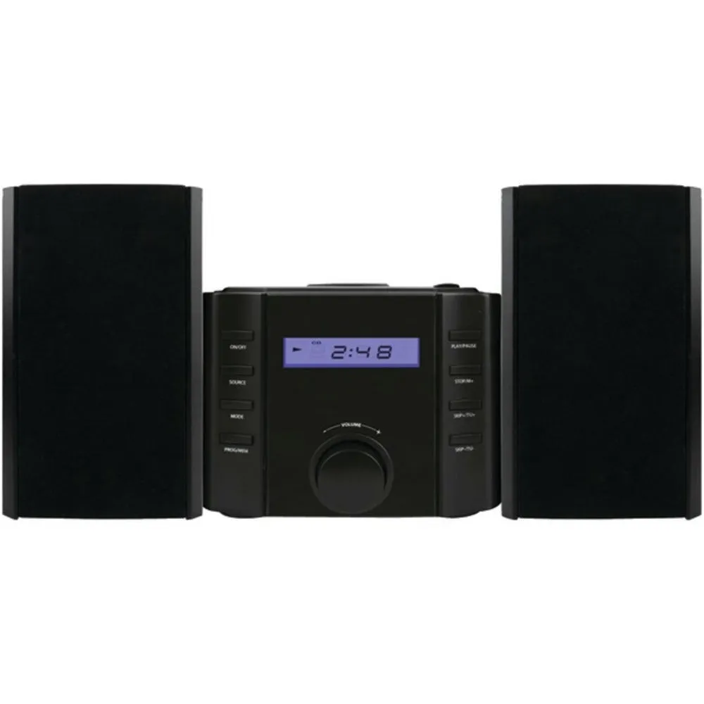 SYLVANIA SRCD804BT Bluetooth CD Microsystem with Radio