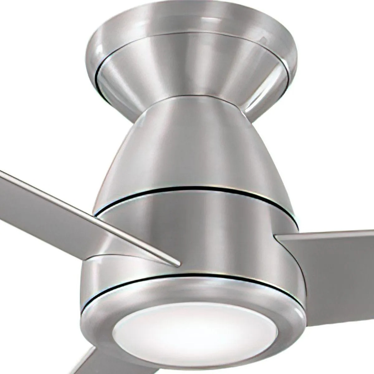 Tip Top 44 Inch Brushed Aluminum LED 2700K Smart Ceiling Fan