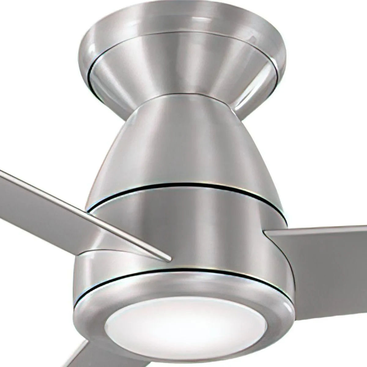 Tip Top 44 Inch Brushed Aluminum LED 3000K Smart Ceiling Fan