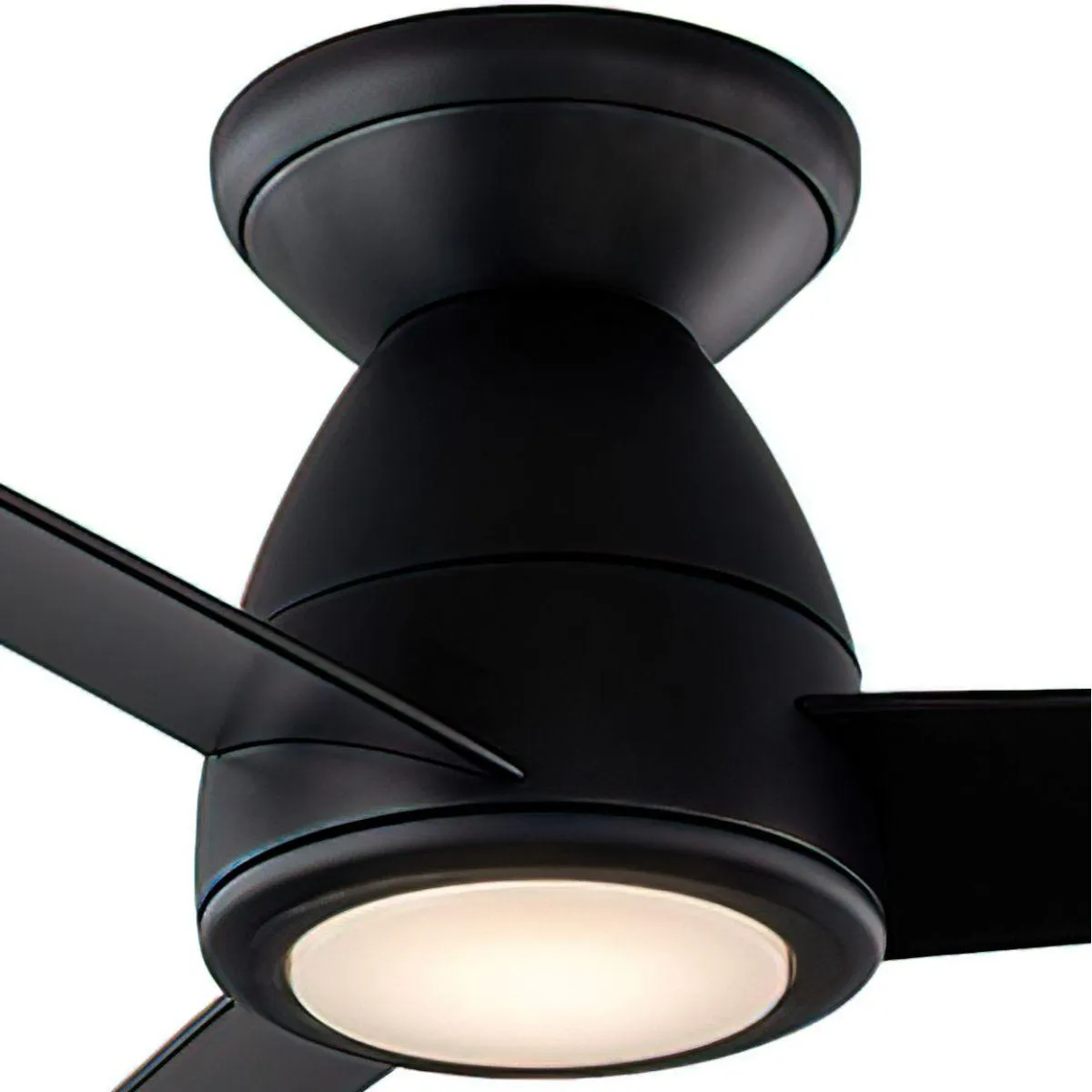 Tip Top 44 Inch Matte Black LED 3000K Smart Ceiling Fan