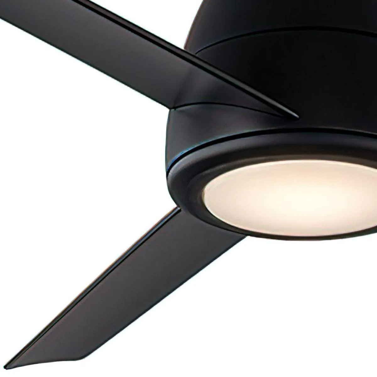 Tip Top 44 Inch Matte Black LED 3000K Smart Ceiling Fan