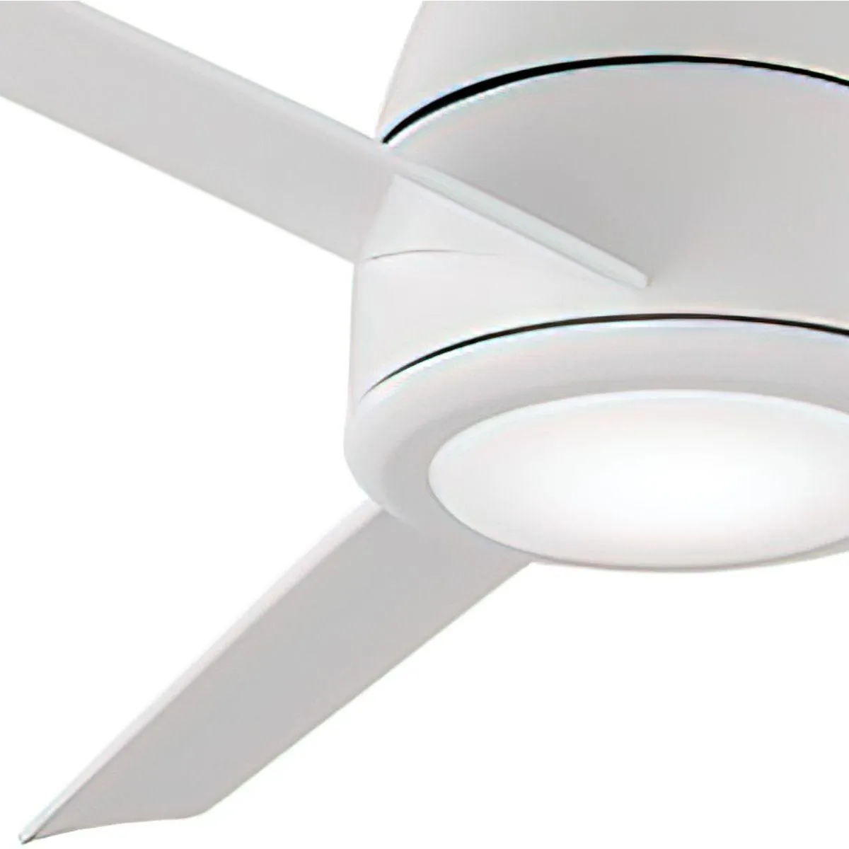 Tip Top 44 Inch Matte White LED 2700K Smart Ceiling Fan