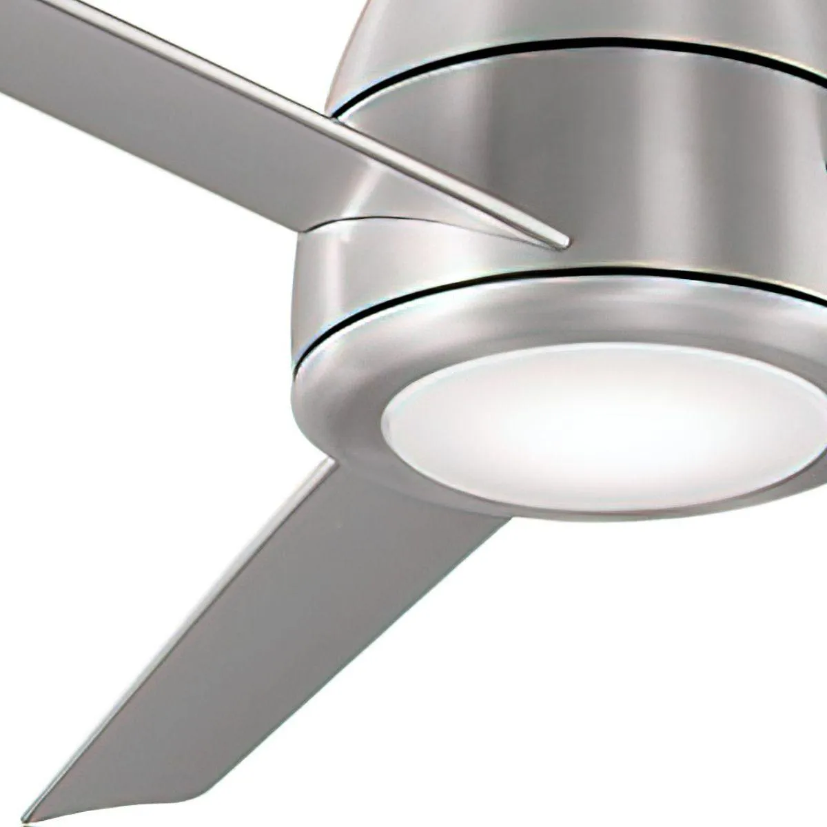 Tip Top 52 Inch Brushed Aluminum LED 2700K Smart Ceiling Fan
