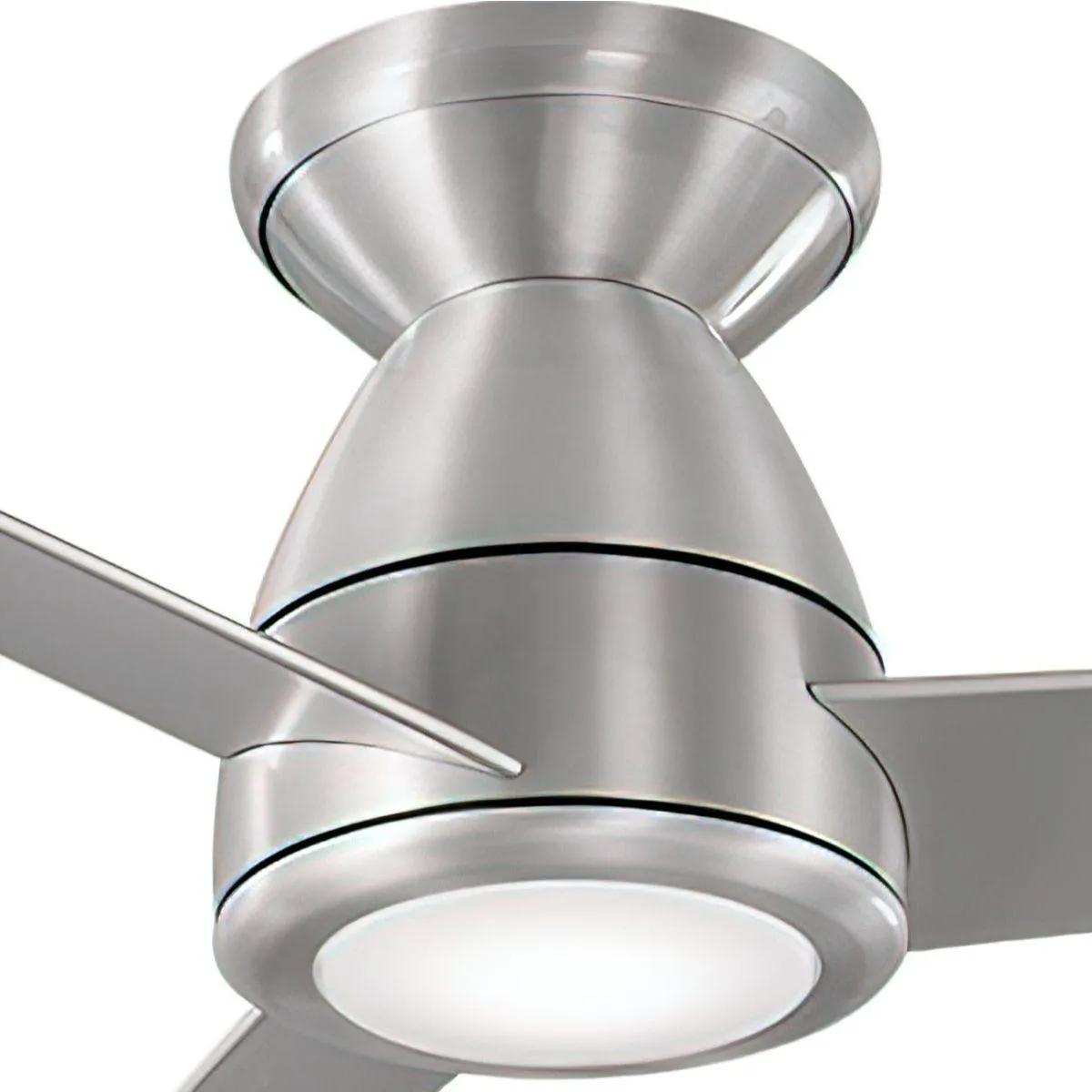 Tip Top 52 Inch Brushed Aluminum LED 2700K Smart Ceiling Fan